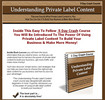 Thumbnail Understanding Private Label Content with Unrestricted PLR