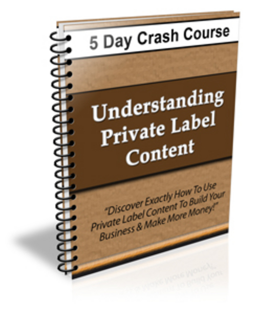 Product picture Understanding Private Label Content with Unrestricted PLR